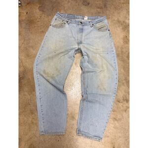 Levi’s 560 Loose Fit Tapered Leg Jeans 36x30 Light Wash Vintage Fade USA